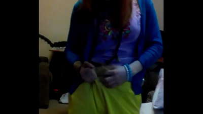 Claudere masturbationem video ab redheaded lux Fairy